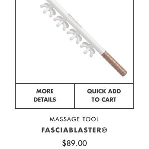 Ashley Black,  fasciablaster, massage tool, $89 on website, excellent condition